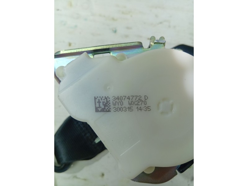 CINTURON SEGURIDAD TRASERO DERECHO 34074772D / 1913152  - imagen 3