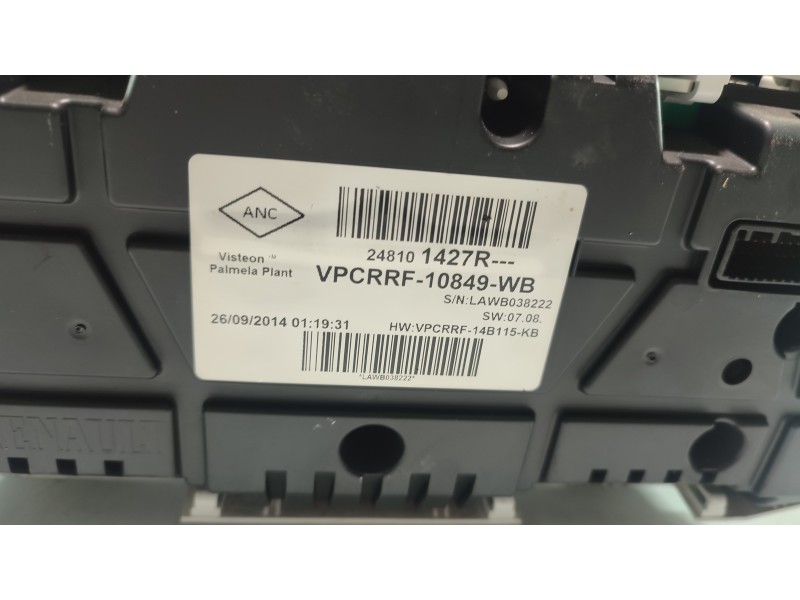 CUADRO INSTRUMENTOS 248101427R  - imagen 2