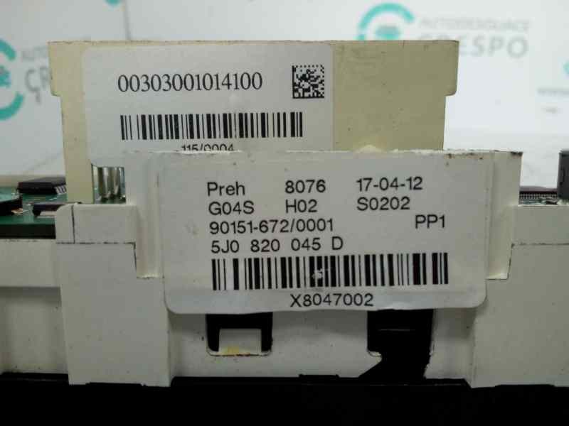 MANDO CALEFACCION / AIRE ACONDICIONADO 5J0820045D  - imagen 2