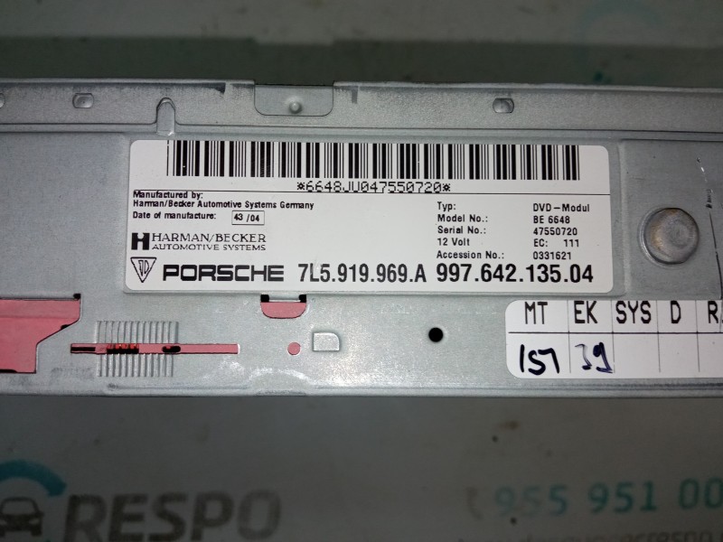 SISTEMA NAVEGACION GPS 7L5919969A  - imagen 3