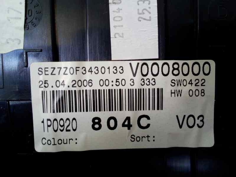CUADRO INSTRUMENTOS 1P0920804C  - imagen 3