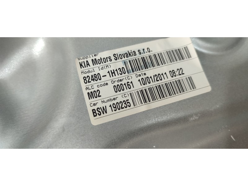 ELEVALUNAS DELANTERO DERECHO 824801H130  - imagen 2