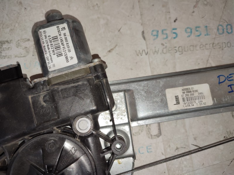 ELEVALUNAS DELANTERO IZQUIERDO 9806088180  - imagen 2