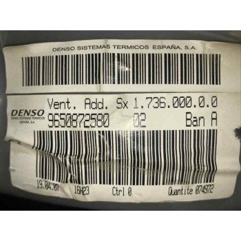 MOTOR CALEFACCION 9650872580  - miniatura 2