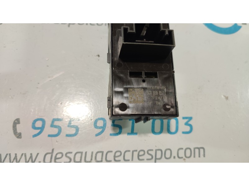 MANDO ELEVALUNAS DELANTERO IZQUIERDO 5G0959857E  - imagen 3