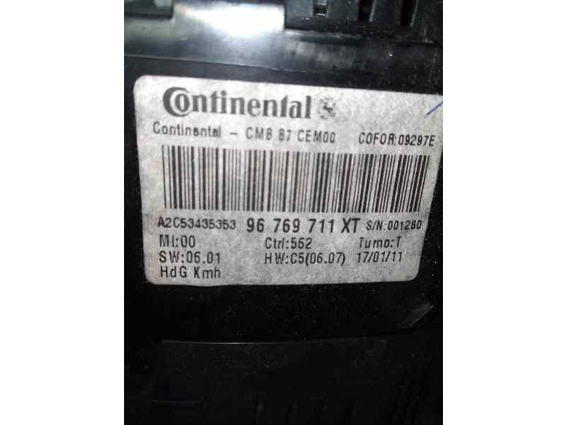 CUADRO INSTRUMENTOS 96769711XT  - imagen 3