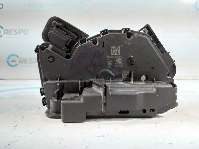 CERRADURA PUERTA TRASERA DERECHA 5TA839016L  - imagen 1