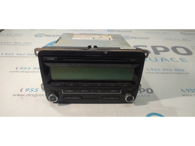 SISTEMA AUDIO / RADIO CD 1K0035186AA  - imagen 1