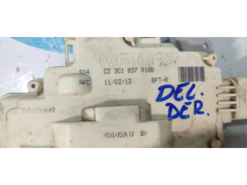 CERRADURA PUERTA DELANTERA DERECHA 3C1837016B  - imagen 4