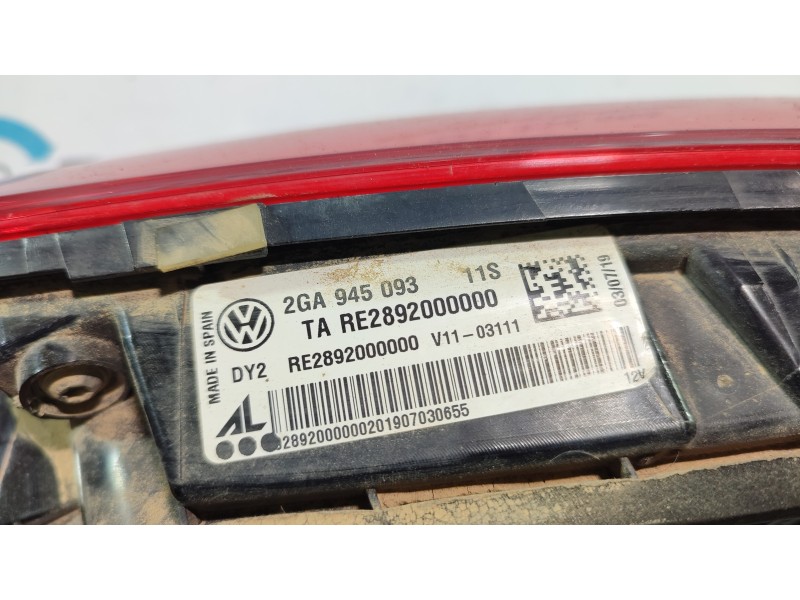 PILOTO TRASERO IZQUIERDO INTERIOR 2GA945093  - imagen 3