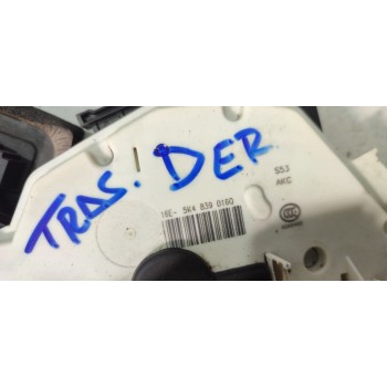 CERRADURA PUERTA TRASERA DERECHA 5K4839016Q  - miniatura 2