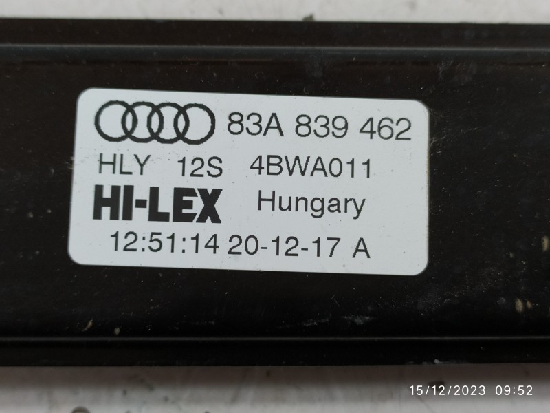 ELEVALUNAS TRASERO DERECHO 83A839462 5Q0959802  - imagen 3