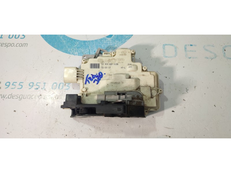 CERRADURA PUERTA TRASERA IZQUIERDA 3C4839015B  - imagen 1