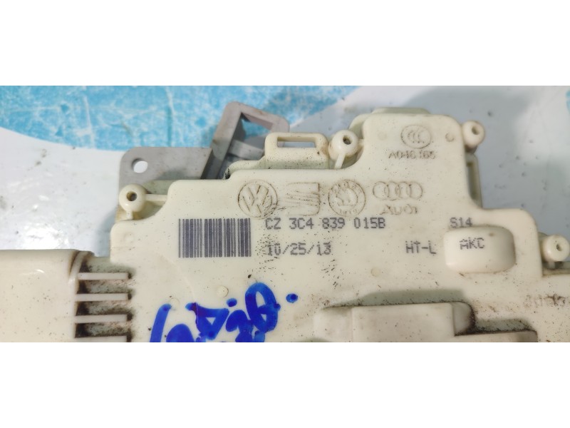 CERRADURA PUERTA TRASERA IZQUIERDA 3C4839015B  - imagen 3