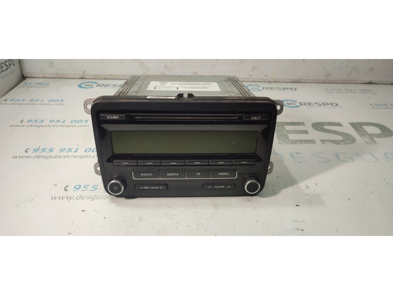 SISTEMA AUDIO / RADIO CD 1K0035186AN  - imagen 1