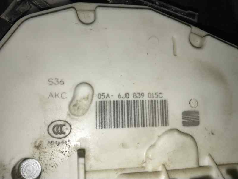 CERRADURA PUERTA TRASERA IZQUIERDA 6J0839015F  - imagen 2