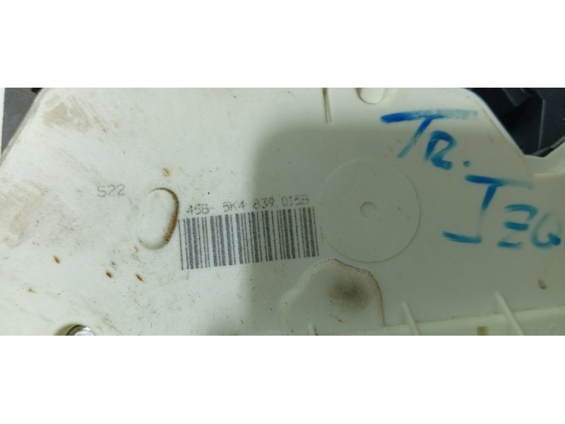 CERRADURA PUERTA TRASERA IZQUIERDA 5K4839015B  - imagen 2