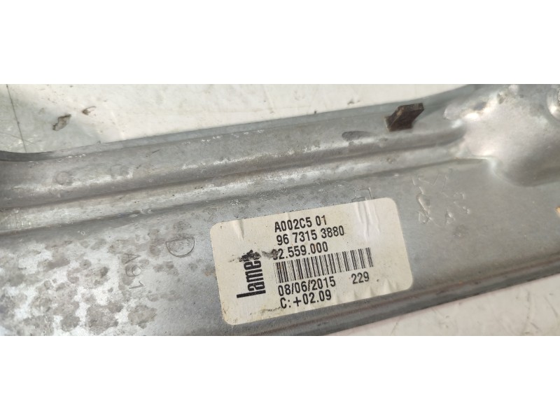 ELEVALUNAS TRASERO DERECHO 9673153880  - imagen 2