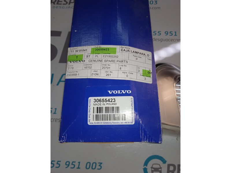 PILOTO DELANTERO DERECHO 30655423  - imagen 2