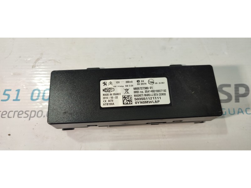 MODULO ELECTRONICO 9805727380  - imagen 1