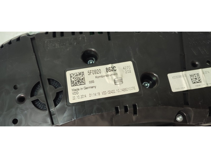 CUADRO INSTRUMENTOS 5F0920862C  - imagen 3