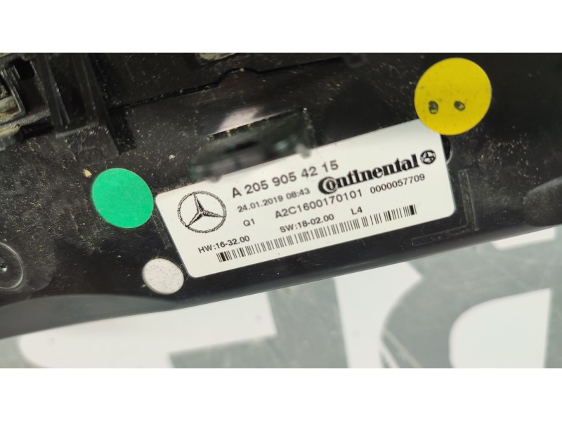 MANDO CLIMATIZADOR A2059054215  - imagen 3