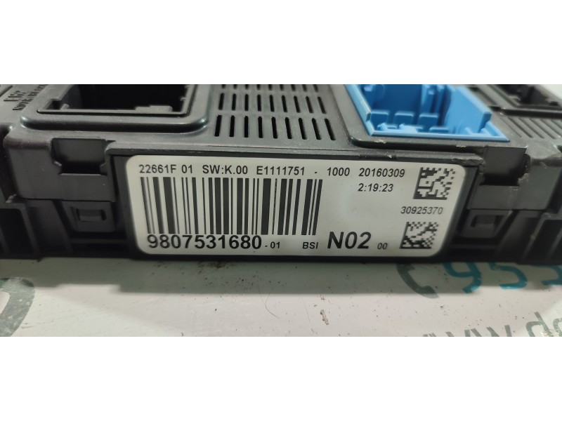 CAJA RELES / FUSIBLES 9807531680  - imagen 2