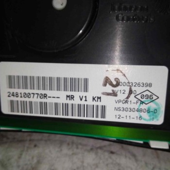 CUADRO INSTRUMENTOS 248100770R  - miniatura 3