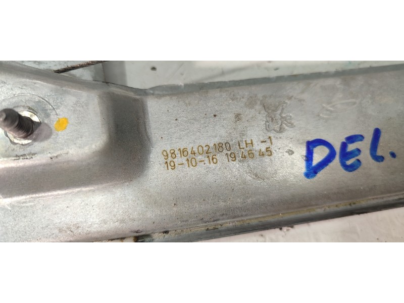 ELEVALUNAS DELANTERO IZQUIERDO 9816402180  - imagen 2