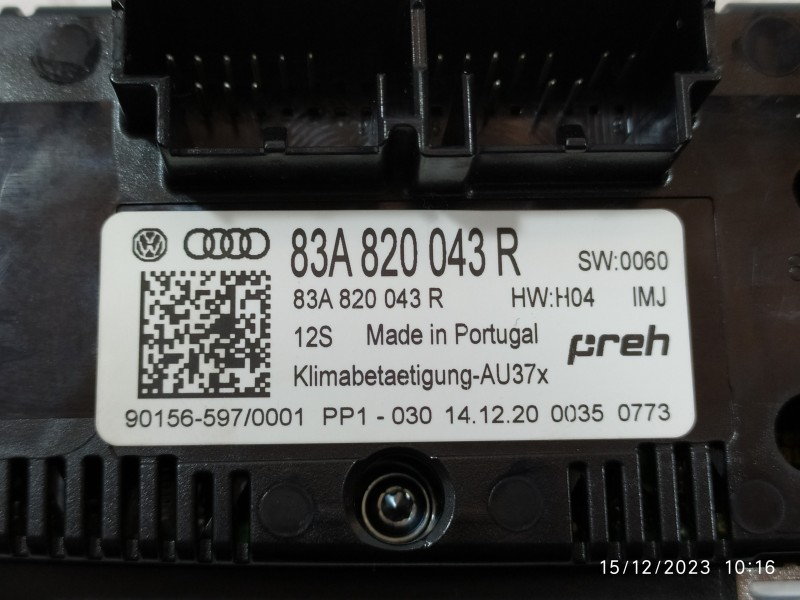 MANDO CLIMATIZADOR 83A820043R  - imagen 3