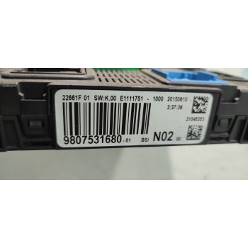 CAJA RELES / FUSIBLES 9807531680  - miniatura 3