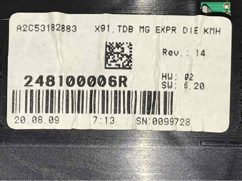 CUADRO INSTRUMENTOS 248100006R  - imagen 3