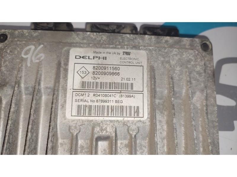 CENTRALITA MOTOR UCE 8200911560  - imagen 2