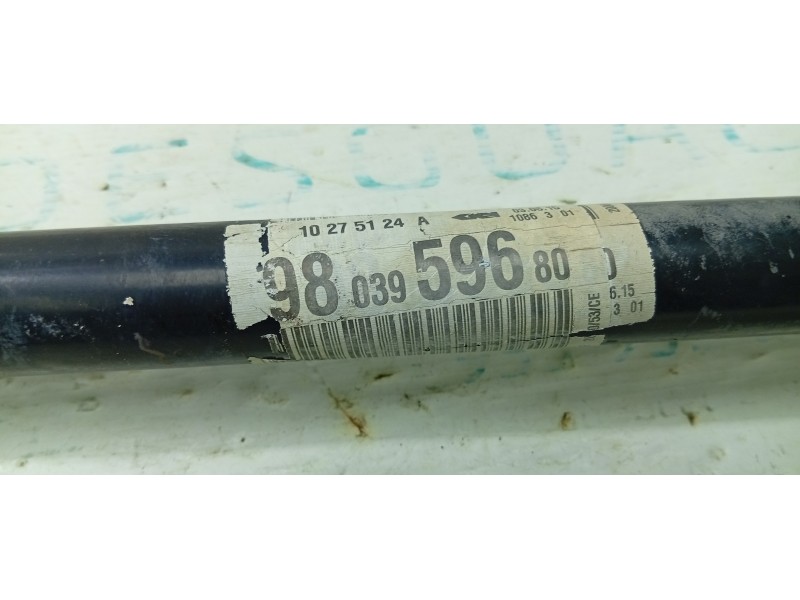 TRANSMISION DELANTERA DERECHA 9803959680  - imagen 2