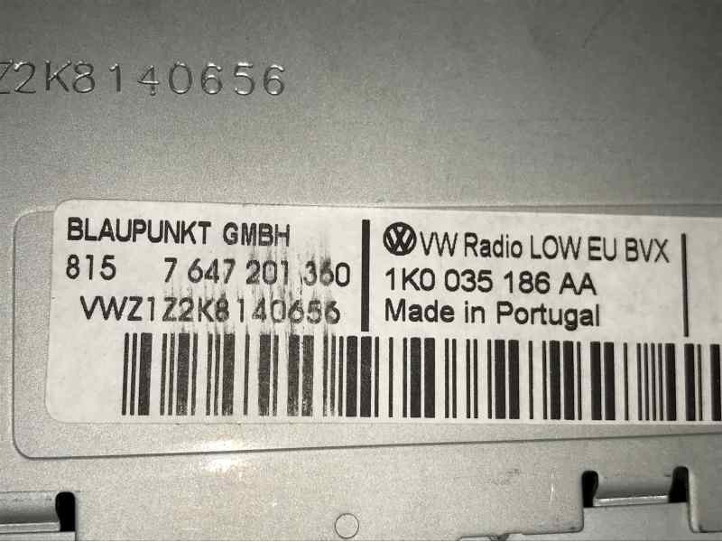 SISTEMA AUDIO / RADIO CD 1K0035186AA  - imagen 3
