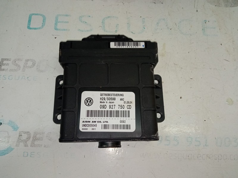 CENTRALITA CAMBIO AUTOMATICO 09D927750CD  - imagen 1