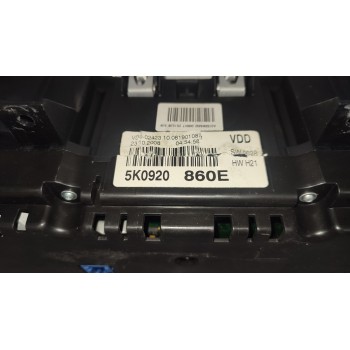 CUADRO INSTRUMENTOS 5K0920860E  - miniatura 3