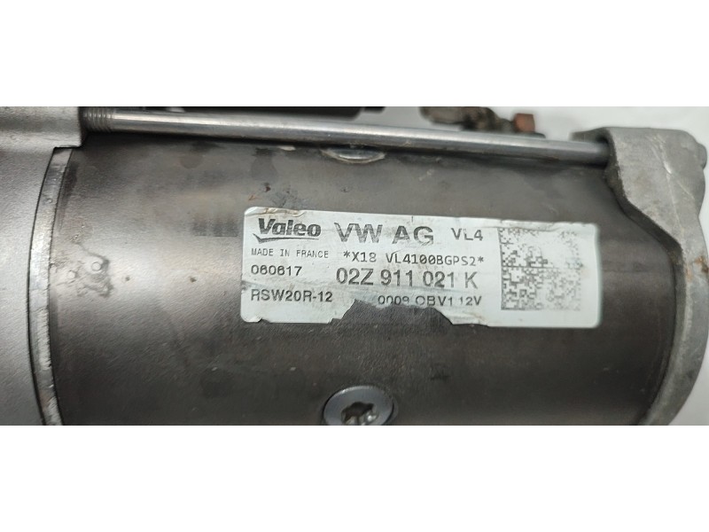 MOTOR ARRANQUE 02Z911021K  - imagen 2