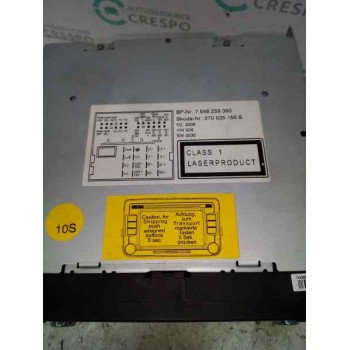 SISTEMA AUDIO / RADIO CD 3T0035156B  - miniatura 3