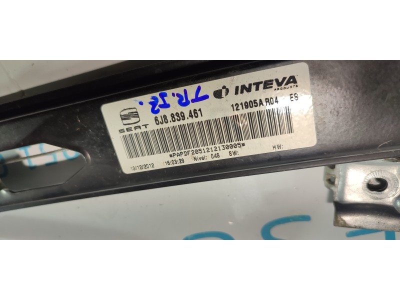 ELEVALUNAS TRASERO IZQUIERDO 6J9941702A  - imagen 3