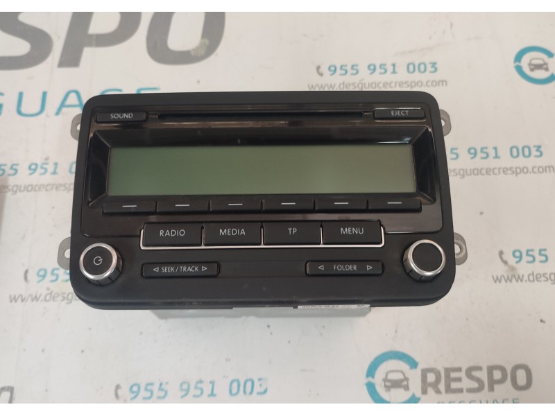 SISTEMA AUDIO / RADIO CD 1K0035186AA  - imagen 1