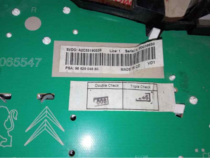 CUADRO INSTRUMENTOS 9662904680  - imagen 3