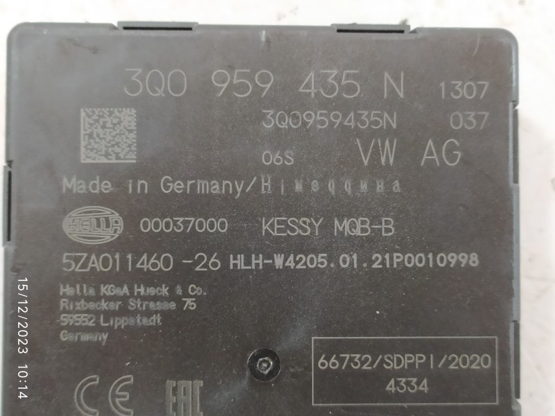 MODULO ELECTRONICO 3Q0959435N  - imagen 2