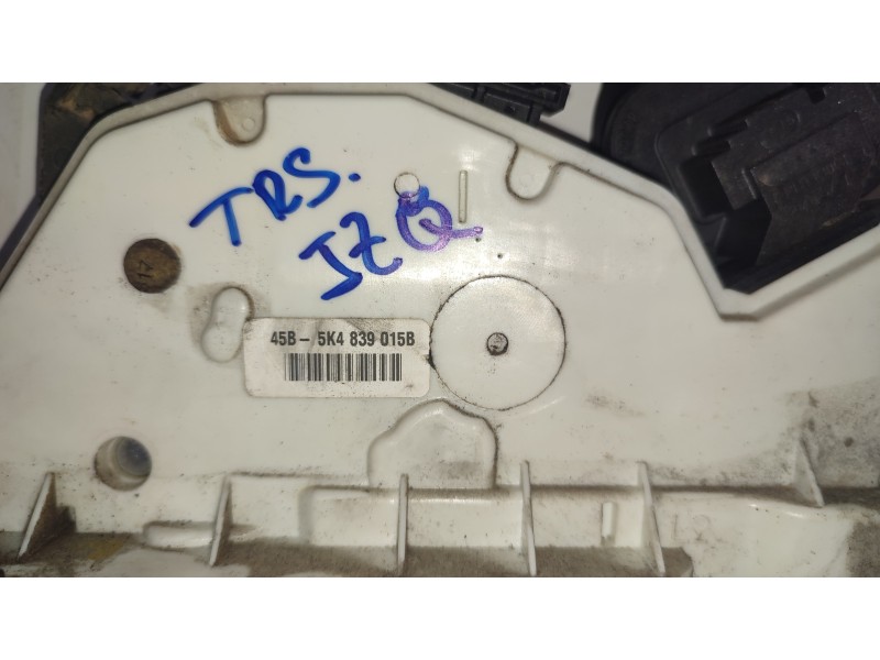 CERRADURA PUERTA TRASERA IZQUIERDA 5K4839015B  - imagen 3
