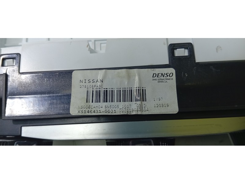 MANDO CALEFACCION / AIRE ACONDICIONADO 275105FA3C  - imagen 2