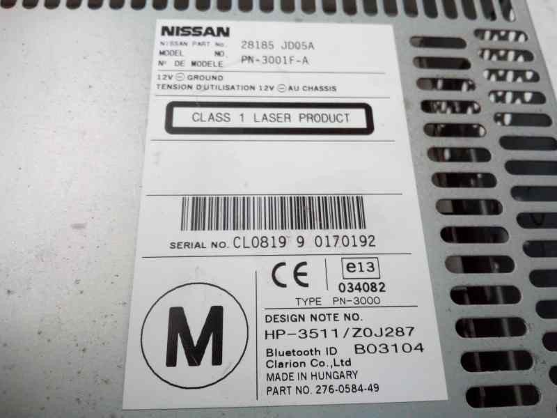 SISTEMA AUDIO / RADIO CD 28185 JDQ5A  - imagen 3