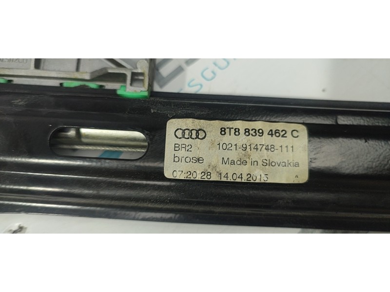 ELEVALUNAS TRASERO DERECHO 8T8839462C  - imagen 2