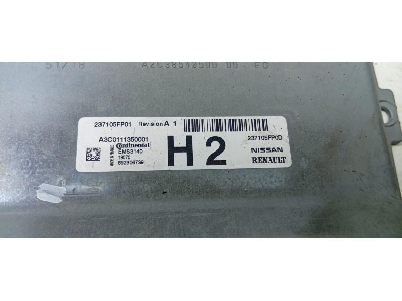 CENTRALITA MOTOR UCE 237105FP01  - imagen 2