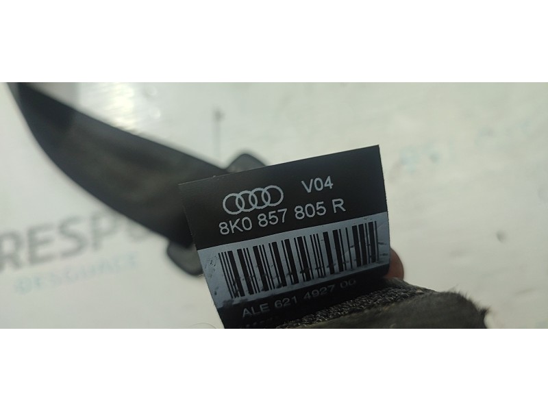 CINTURON SEGURIDAD TRASERO DERECHO 8K0857805R  - imagen 2