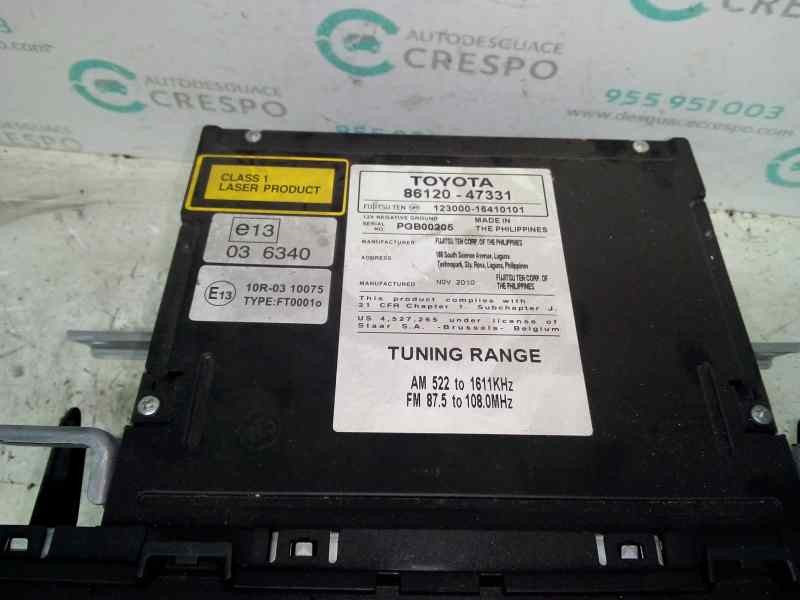 SISTEMA AUDIO / RADIO CD 8612047331  - imagen 2